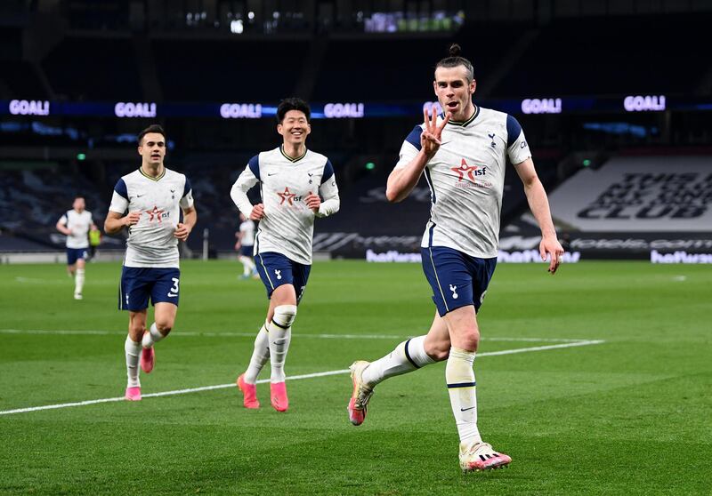 Right midfield: Gareth Bale (Tottenham) – A first Premier League hat-trick since 2012 came with some brilliant finishes and prompted questions if Spurs should have used him more. Getty Images