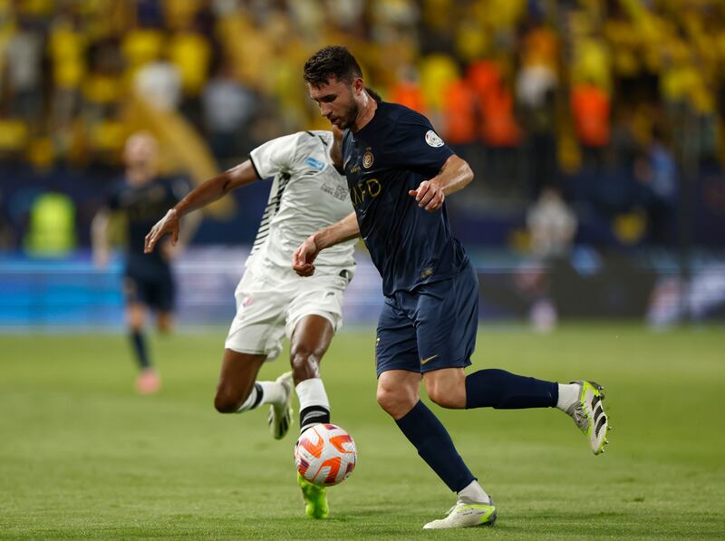 Aymeric Laporte (Al Nassr): A vital part of Manchester City's squad that clinched a treble of league, cup and Uefa Champions League in 2023, the Spaniard switched to Nassr over the summer to link up with Cristiano Ronaldo and Co. A fee of  £23.6 million makes the 29-year-old the league's most expensive defender. Getty Images