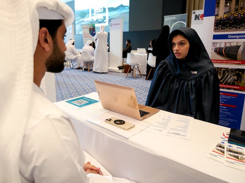 Several well-known companies in the technology and industrial sectors participated, including Adnoc, Strata, Al Rawabi, Spinneys, Al Gharbia pipe company, Jotun and Fujairah Building Industries

