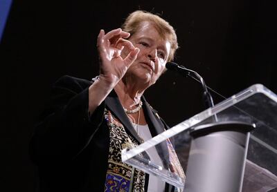 Gro Harlem Brundtland was in charge when the WHO had to address the Sars outbreak in 2002/03 . Getty Images