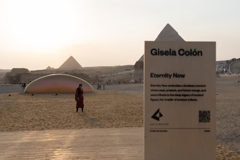 Gisela Colon's 'Eternity Now' at Forever is Now. The exhibition received half a million visitors in only three weeks – an unprecedented outcome, according to its organiser.
