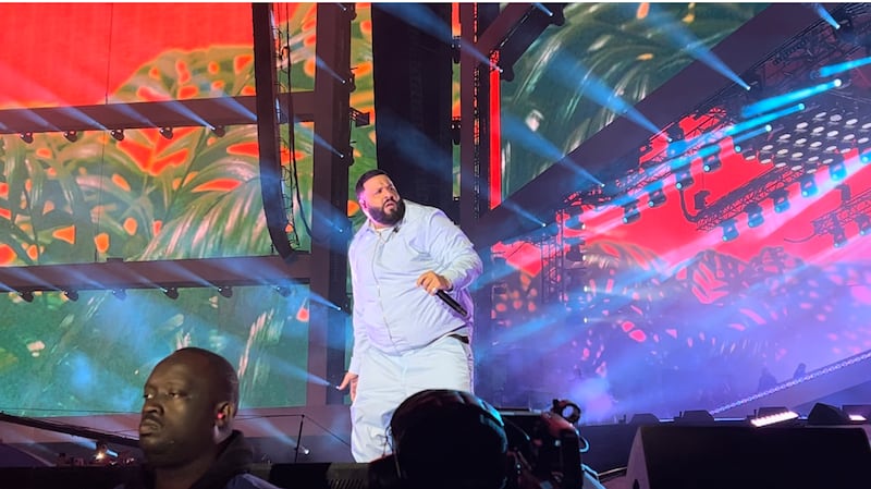 The music producer was one of the headliners at Soundstorm festival in Riyadh, which also featured Bruno Mars and Post Malone. Saeed Saeed / The National