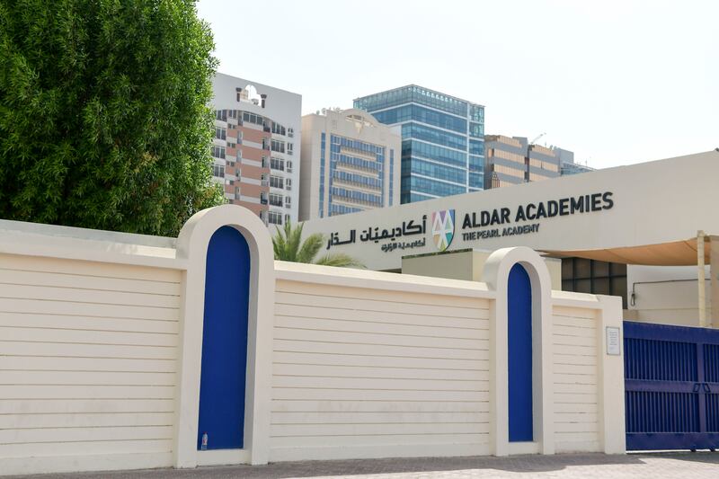 Pearl Primary School in Abu Dhabi city. Khushnum Bhandari / The National
