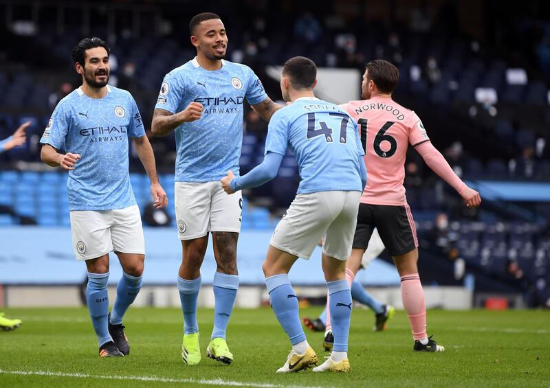 Gabriel Jesus – 7. Applied a calm finish after Torres teed him up for the goal. May have doubled his tally if not for a gymnastic save by Ramsdale in injury time. PA