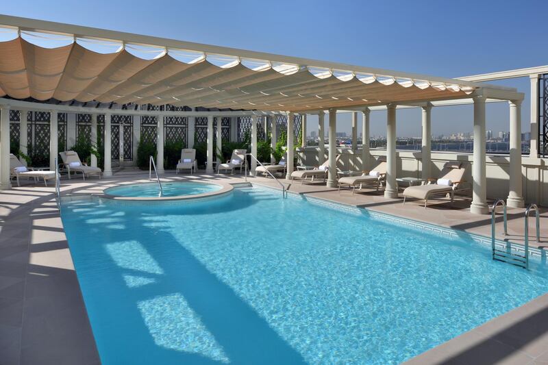 Imperial Suite pool. Courtesy Palazzo Versace