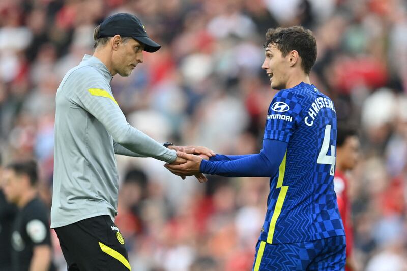 Centre-back: Andreas Christensen (Chelsea) – The Dane produced a man-of-the-match performance as Chelsea’s 10 men hung on for a point at Anfield in impressively assured fashion. AFP
