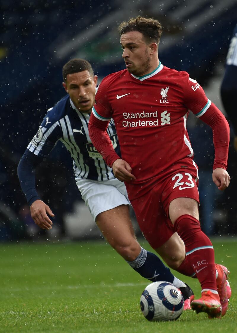 Xherdan Shaqiri - 6. The Swiss replaced Jones in the 59th minute and saw plenty of the ball. He showed some clever touches but rarely looked like opening up the packed defence. AP