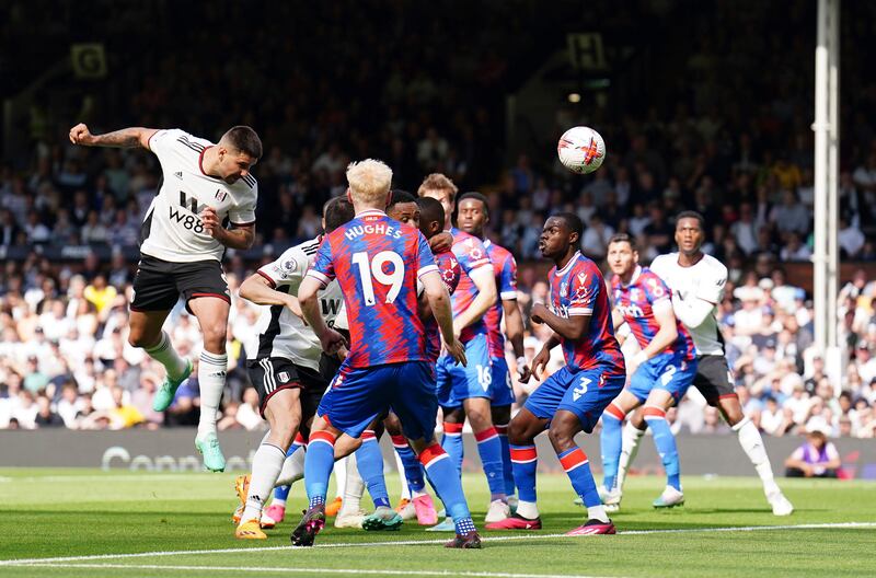 =10) Aleksandar Mitrovic (Fulham) 14 goals in 24 matches; one assist; minutes per goal 144. AP