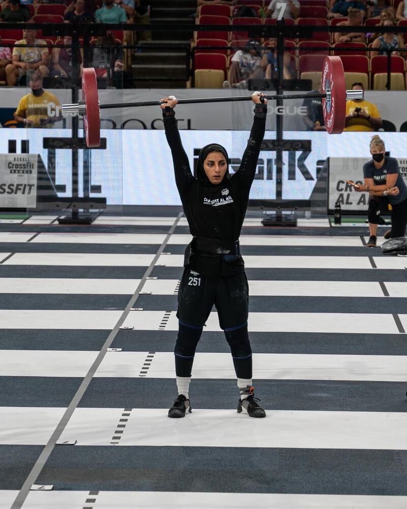 Emirati Shahad Budebs hopes to inspire more Arab women to compete in high intensity sports.
