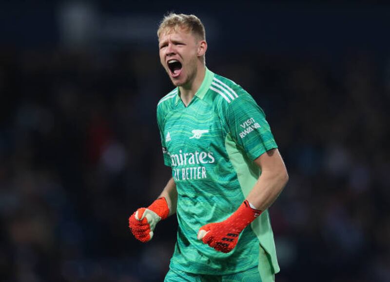 43) Aaron Ramsdale: Sheffield United to Arsenal (transfer fee - €28m / market value - €12m) Getty Images