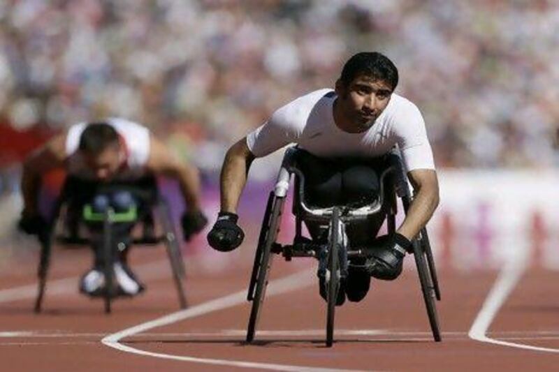 UAE Paralympian Mohammed Hammadi won silver and bronze medals at London 2012.