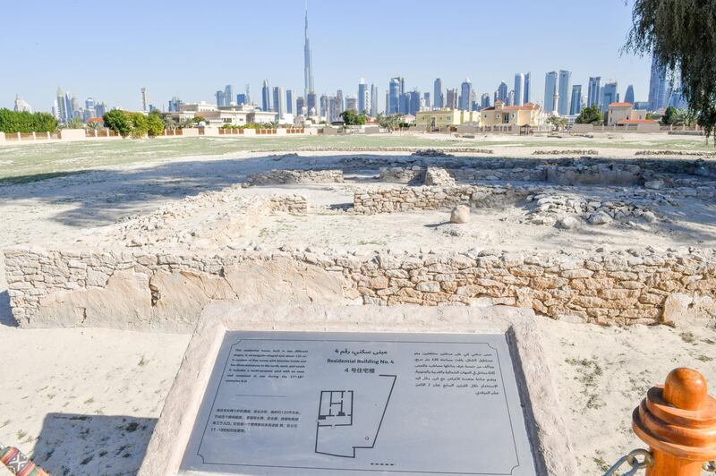DUBAI, 9th January, 2020 (WAM) -- Sheikh Mohammed bin Rashid, Vice President, Prime Minister and Ruler of Dubai, has visited the Jumeirah Archaeological Site. The site is one of the most historical archeological sites in the UAE and was discovered in 1969. The site belongs to the Abbasid era in the 9th century, when the settlement served as a caravan stop along a trading route connecting Iraq and Oman to India and China. Wam