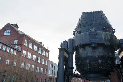 The Bessemer converter, used in steel manufacturing at the Kelham Island Museum, Sheffield. Dominic Lipinski for The National