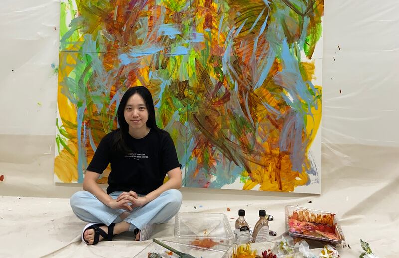 Siwon Ghim says time stops in her Seoul studio. Photo: Siwon Ghim