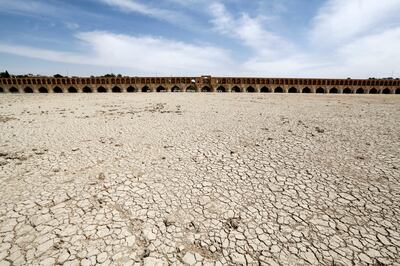 Water shortages are a key reason behind the latest round of protests in Iran. AFP