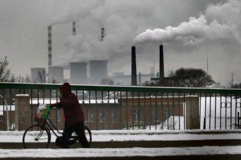 In China research has shown that energy produced from coal and used to power EVs creates more harmful pollutants than petrol cars. Fang Xinwu / AP