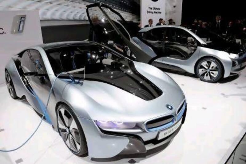 The i8 will be available as both a coupé and convertible. Newspress
