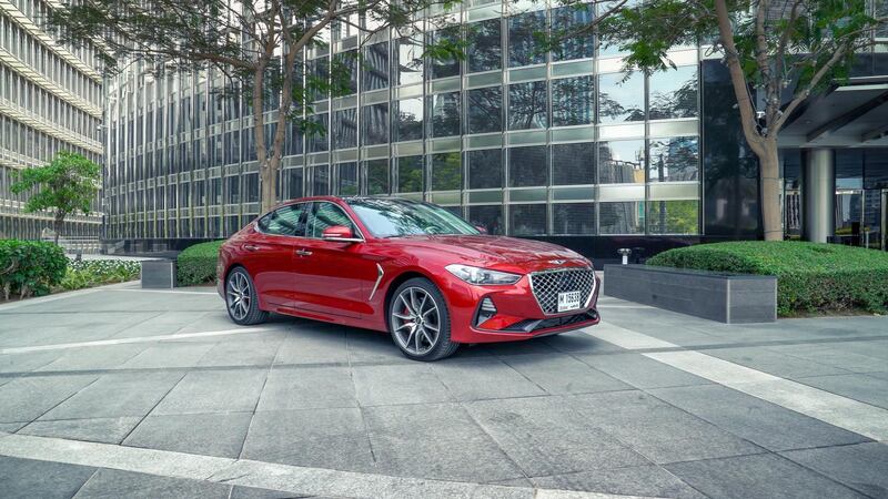 The G70 is Genesis' first all-new model and has been engineered to appeal to younger drivers. Courtesy Genesis