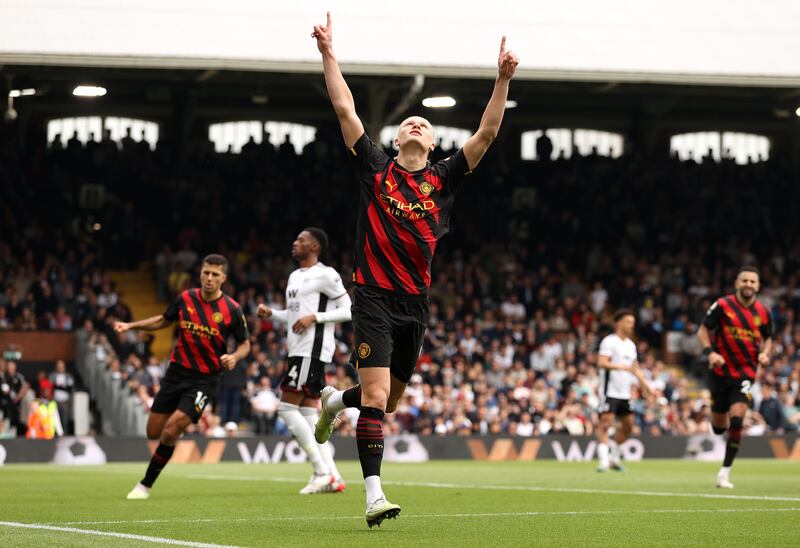 Erling Haaland - 8. Scored his 50th goal of the season with a well-taken effort from the penalty spot into the bottom corner in the third minute. Failed to sort out his feet quickly enough when he was played through on goal by Mahrez in the first half. Getty