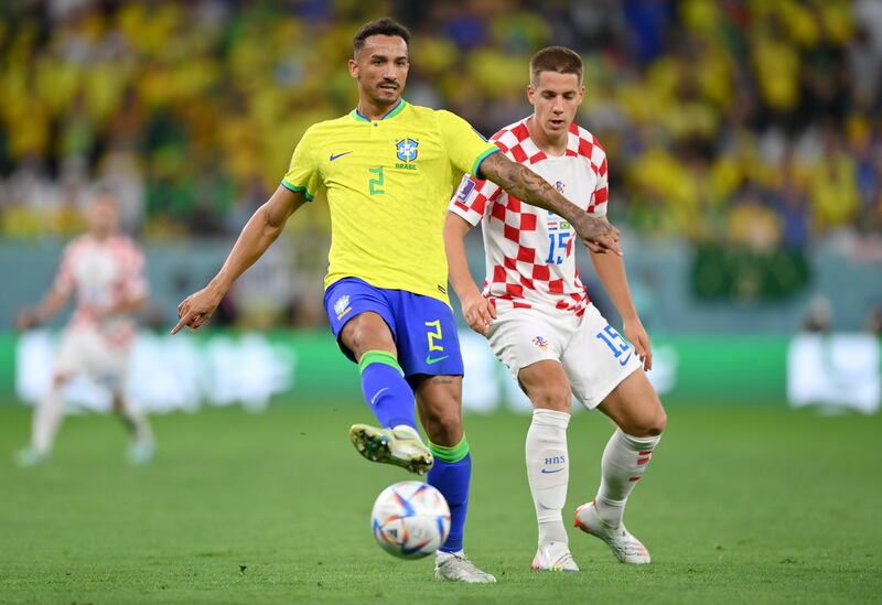 Danilo 6: Really pressed by Croatia in the first 20 minutes. A challenging night for him. Getty