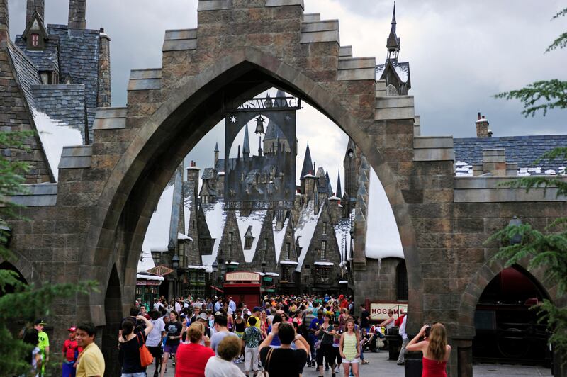 Hogsmeade Village at the Florida attraction opened in 2014. Reuters