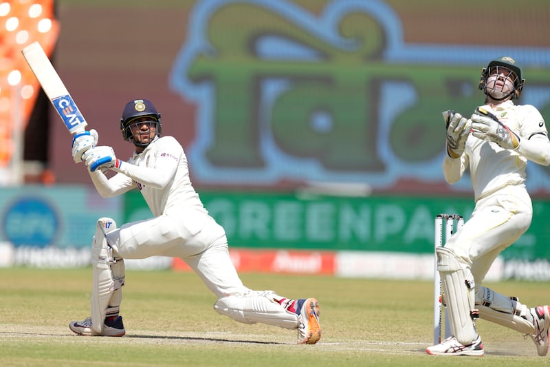 India's Shubman Gill scored another century during the third day of the fourth Test against Australia in Ahmedabad on Saturday, March 11, 2023. AP