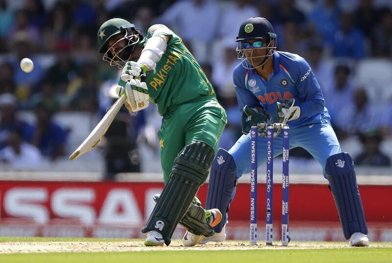 Traffic is building ahead of the India v Pakistan cricket match in Dubai. AP Photo