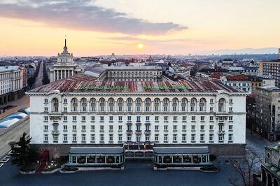 Sofia offers open-air markets, ancient ruins, golden-dome topped churches and Ottoman mosques coupled with a surprisingly laid-back vibe for a capital city. Courtesy Sofia Hotel Balkan, a Luxury Collection Hotel / Marriott