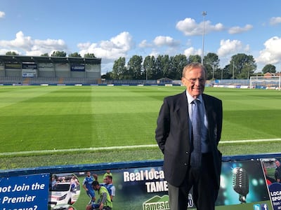 Finance director Harry Twanley has been with the Curzon Ashton club since it formed in 1963 after two local amateur clubs merged. Andy Mitten for The National