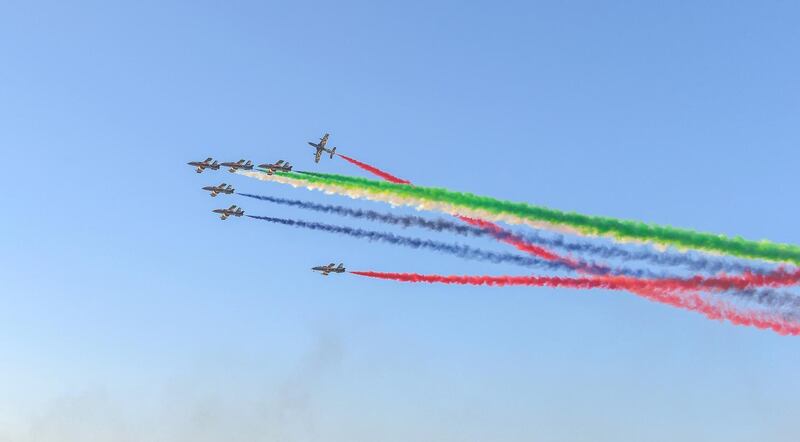 Union Fortress 5 military parade in Ajman. Wam