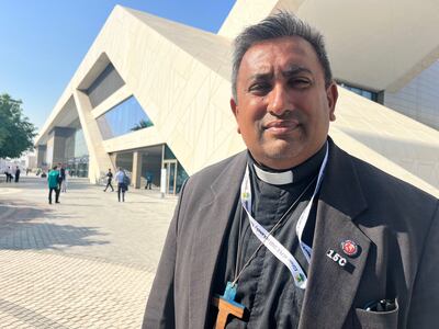 Rev James Bhagwan, general secretary of the Pacific Conference of Churches. Nick Webster / The National