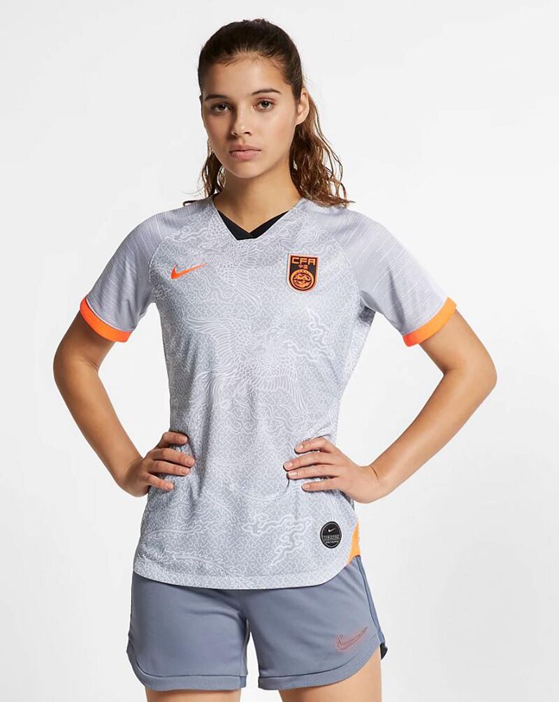 9th: China away – Background patterns have been all the rage for Nike over the past year, and they have come up with a special one for the 2019 Fifa Women's World Cup. The grey and orange feel quite, well, Dutch but the combination works nicely, and Dutch kits have always looked good. Courtesy Nike