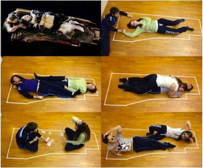 Fans think Jack could have fit on the debris with Rose at the end of 'Titanic'. Image via Imgur