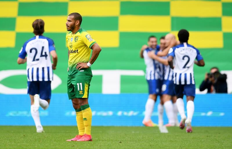 Onel Hernandez - 6: Cuban tried to make things happen and certainly attacked the Brighton defence but lacked composure in front of goal. Four first-half chances - two were blocked and he put two well wide of the target. EPA