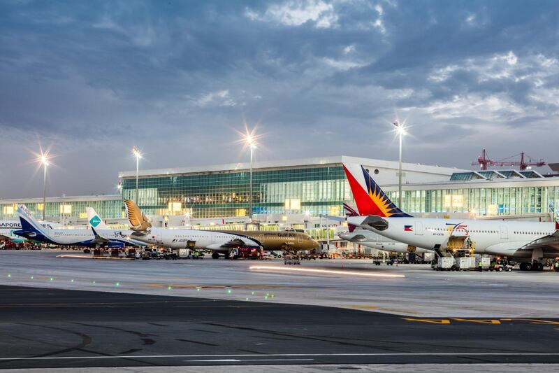 Dubai Airports expects some disruption to flight arrivals and departures due to unsettled weather conditions across the UAE. Courtesy Dubai Airport