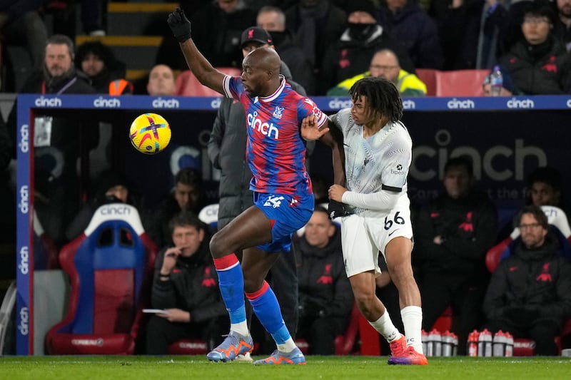 Jean-Philippe Mateta - 7. Should have done better when he was played through on goal by Arnold’s back pass. Was unlucky to see his shot hit the crossbar after beating Alisson in at the end of the first half. AP