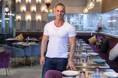 Gaber Kenger started five restaurants in Dubai, including Chandelier, Shu, Fudo, Loui and his latest opening, Brazilian-Lebanese fusion Tete at Bluewaters Island. Photo: Antonie Robertson / The National