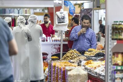 ABU DHABI. UNITED ARAB EMIRATES. 29 MAY 2019. The Ramadan market at ADNEC. (Photo: Antonie Robertson/The National) Journalist: Saeed Saeed. Section: National.