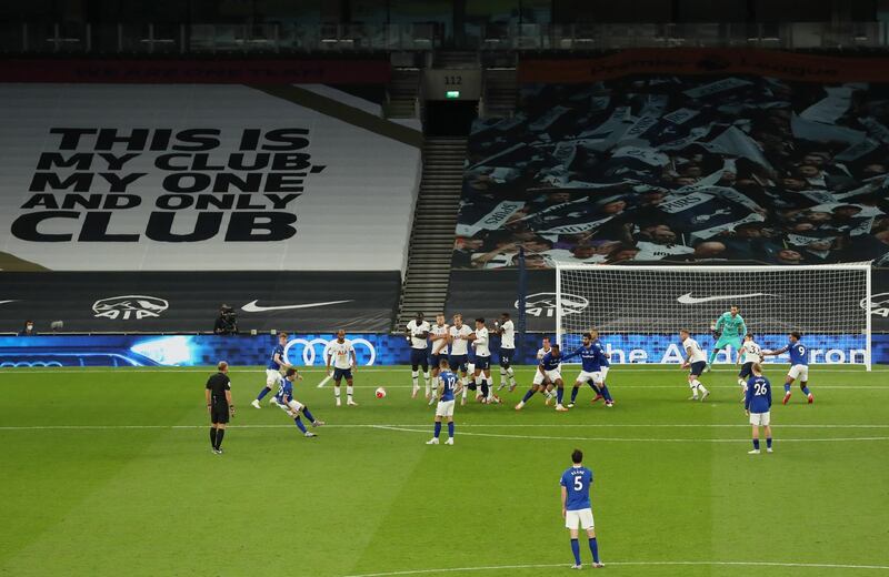 Everton's Bernard takes a free kick. Reuters