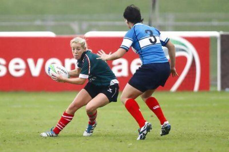 The UAE Women face Moscow at The Sevens. Jake Badger for The National