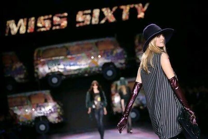 Miss Sixty is part of BinHendi Enterprises' fashion stable. The company is launching an ambitious expansion drive across the GCC over the next five years. Carlo Allegri / Reuters