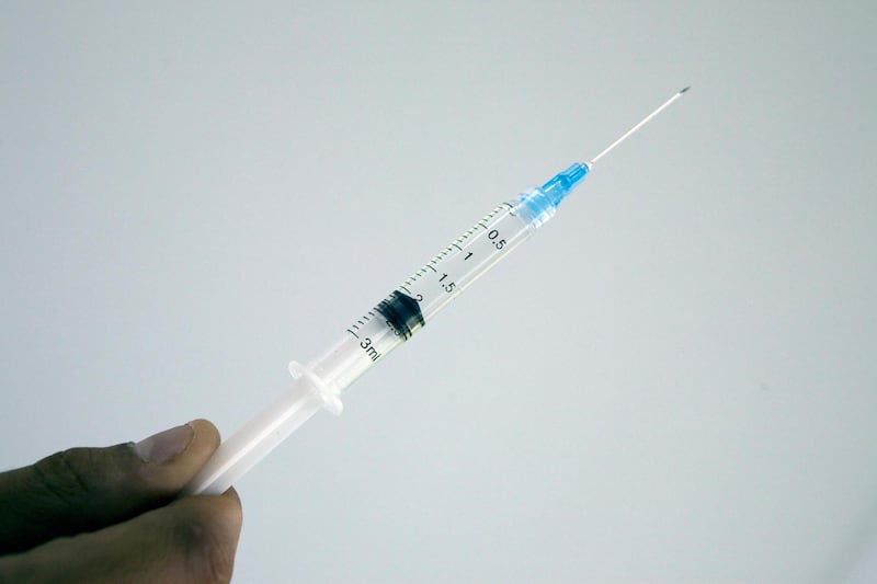 United Arab Emirates - Abu Dhabi - April 9 - 2008 - An injection full of Ketamil . ( Jaime Puebla - The National ) *** Local Caption *** JP113 - KETAMIL.jpg