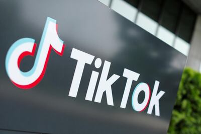 FILE PHOTO: The TikTok logo is pictured outside the company's U.S. head office in Culver City, California, U.S., Sept. 15, 2020.   REUTERS/Mike Blake/File Photo