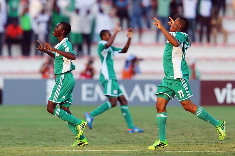 Nigeria, group play: Nigeria finished first in Group F, winning twice and drawing once for seven points from three matches. They leveled Mexico, their opponent on Friday, by a 6-1 tally. Alex Grimm / Fifa