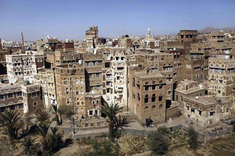 The old Sanaa city in Yemen, which is a UNESCO World Heritage site and is one of the oldest continuously inhabited cities in the world. Mohamed Al Sayaghi / Reuters