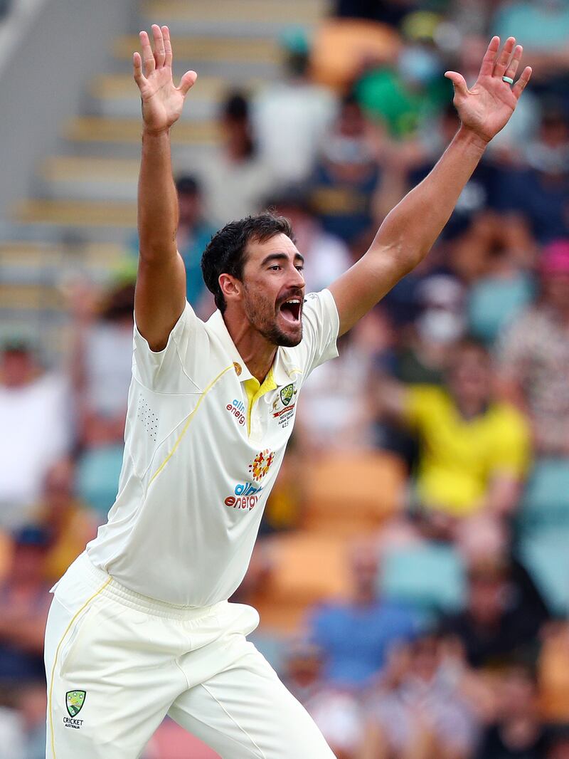 2) Mitchell Starc (Australia) 19 wickets at average of 25.37. Overs bowled: 152.1. AP