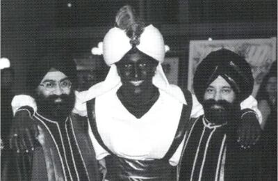 Justin Trudeau in one of a number of blackface photos that have been leaked to the public. Courtesy West Point Grey Academy