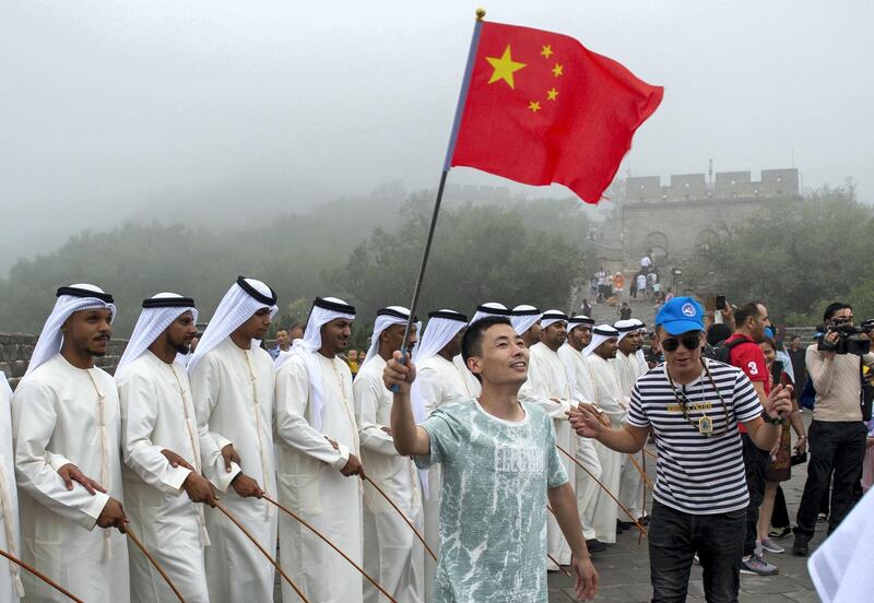 The UAE-China Week will run until July 24 in Beijing. Courtesy WAM