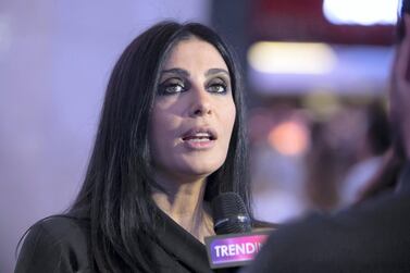 Nadine Labaki at the UAE premiere of Capernaum at Mall of the Emirates, on Wednesday night. Leslie Pableo / The National.