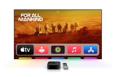 The Apple 4K TV features an A15 Bionic Chip. Photo: Apple